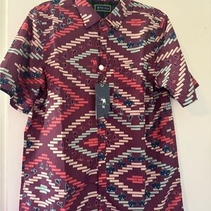 William Murray Patterned golf Shirt
